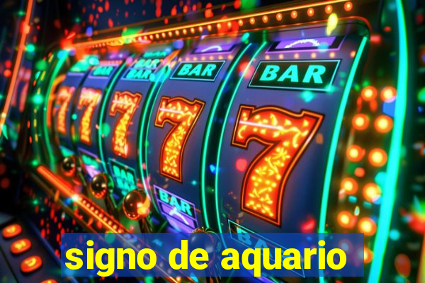 signo de aquario